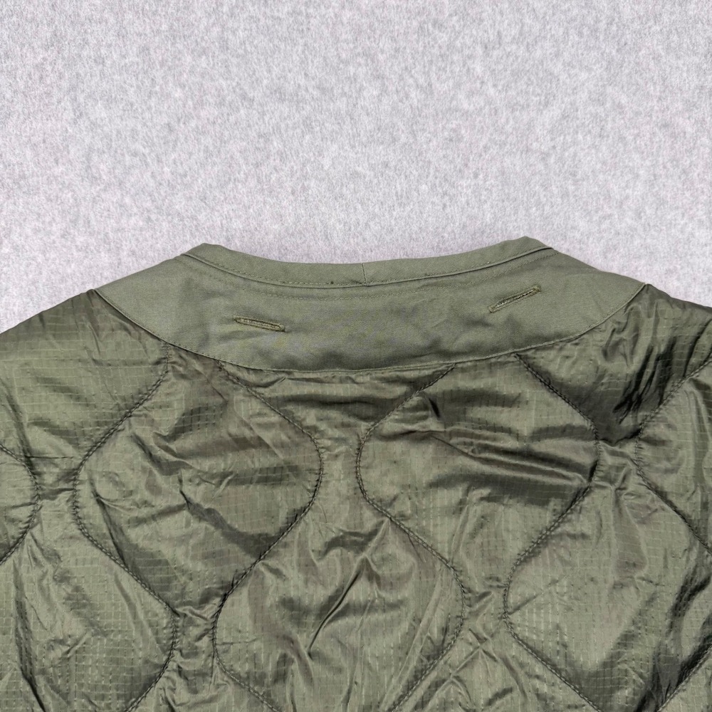 Alpha Industries M-65 Field Coat Liner Mens 4XL Green Quilted ALS/92 Jacket - Picture 9 of 15